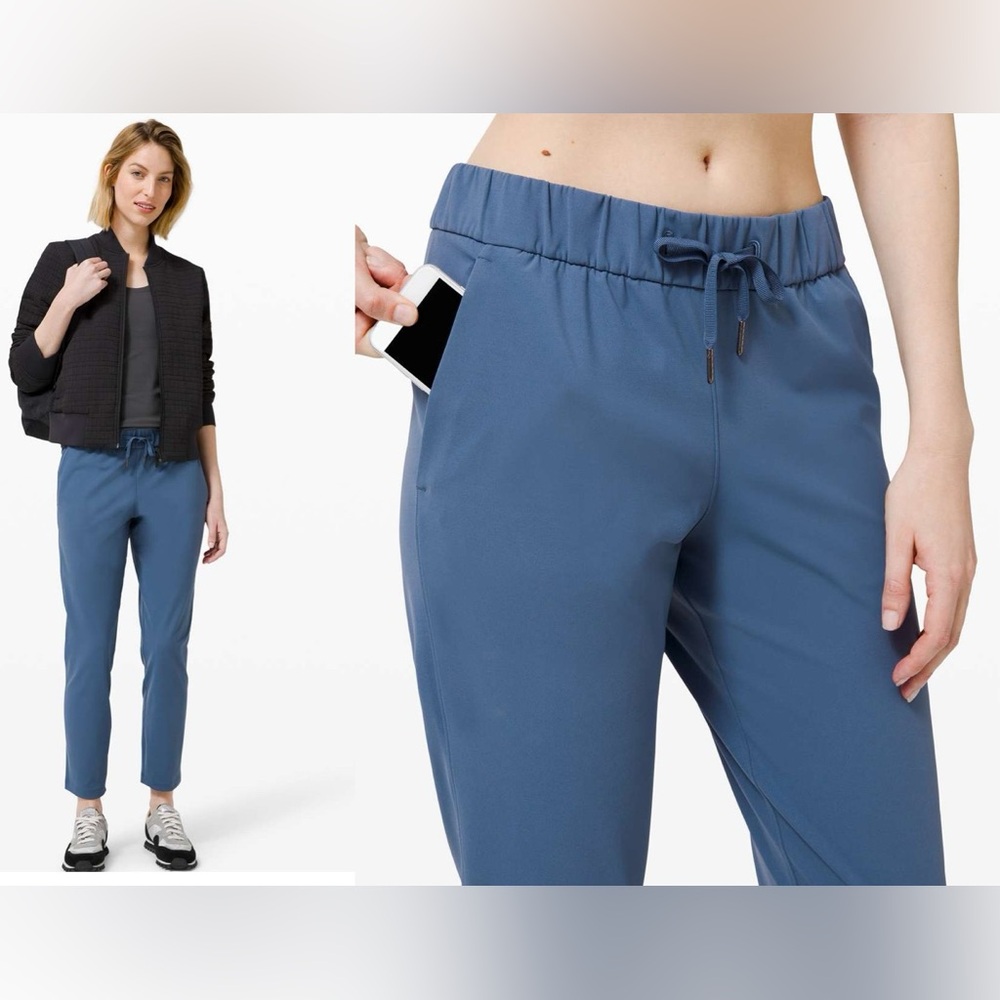 On The Fly Jogger High Rise 27” Ink Blue